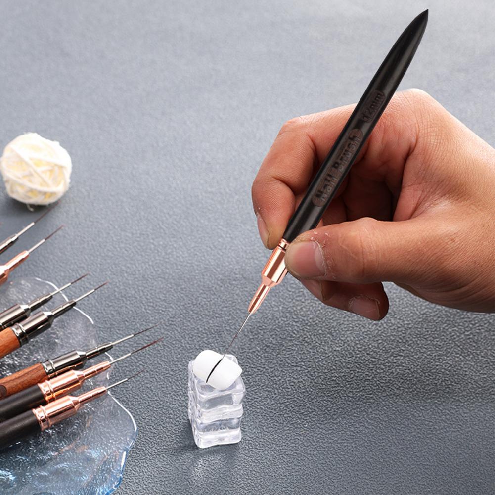Nail Art Brush Set - Pincel de precisión para uñas de