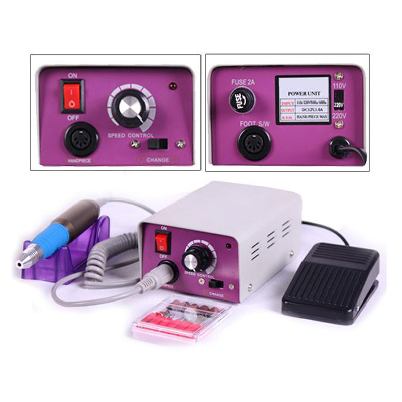 Nail Art Remover - Pulidor de uñas de 25000 velocidades,