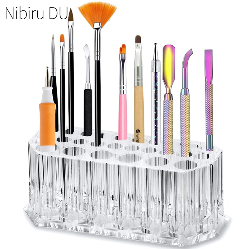 Nail Art Brush Set - Organizador de pinceles de uñas acrílicos
