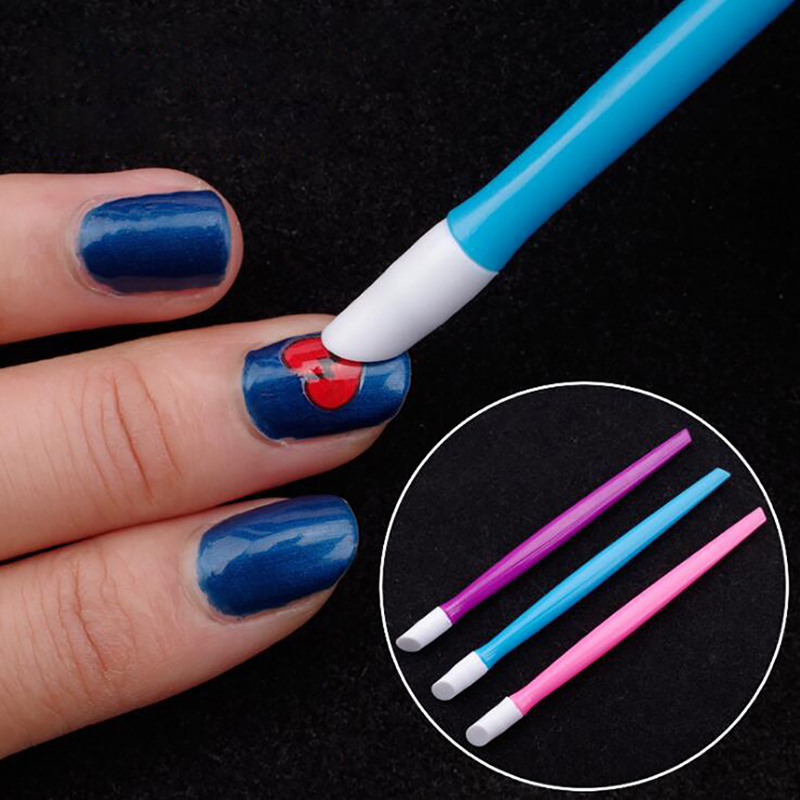 Nail Art For Men - Mango de plástico para uñas, palo