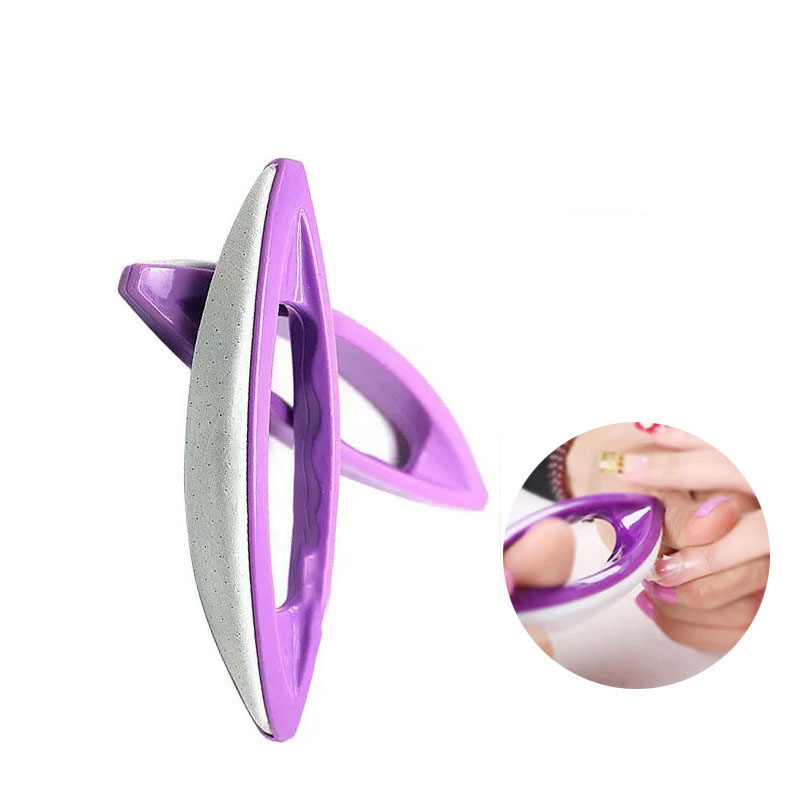 Nail Art Brush Set - Cepillo de piel de oveja morado