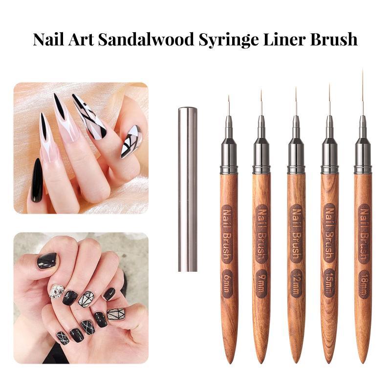 Juego de Pinceles para Decorac - Nail Art Brush Set reseña y precio