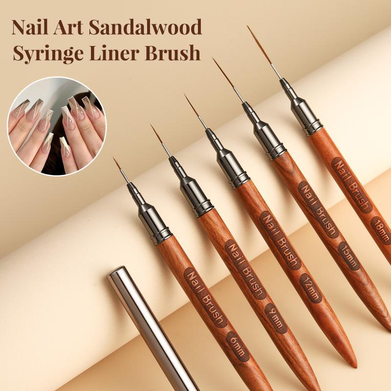 Juego de Pinceles para Decorac - Nail Art Brush Set reseña y precio