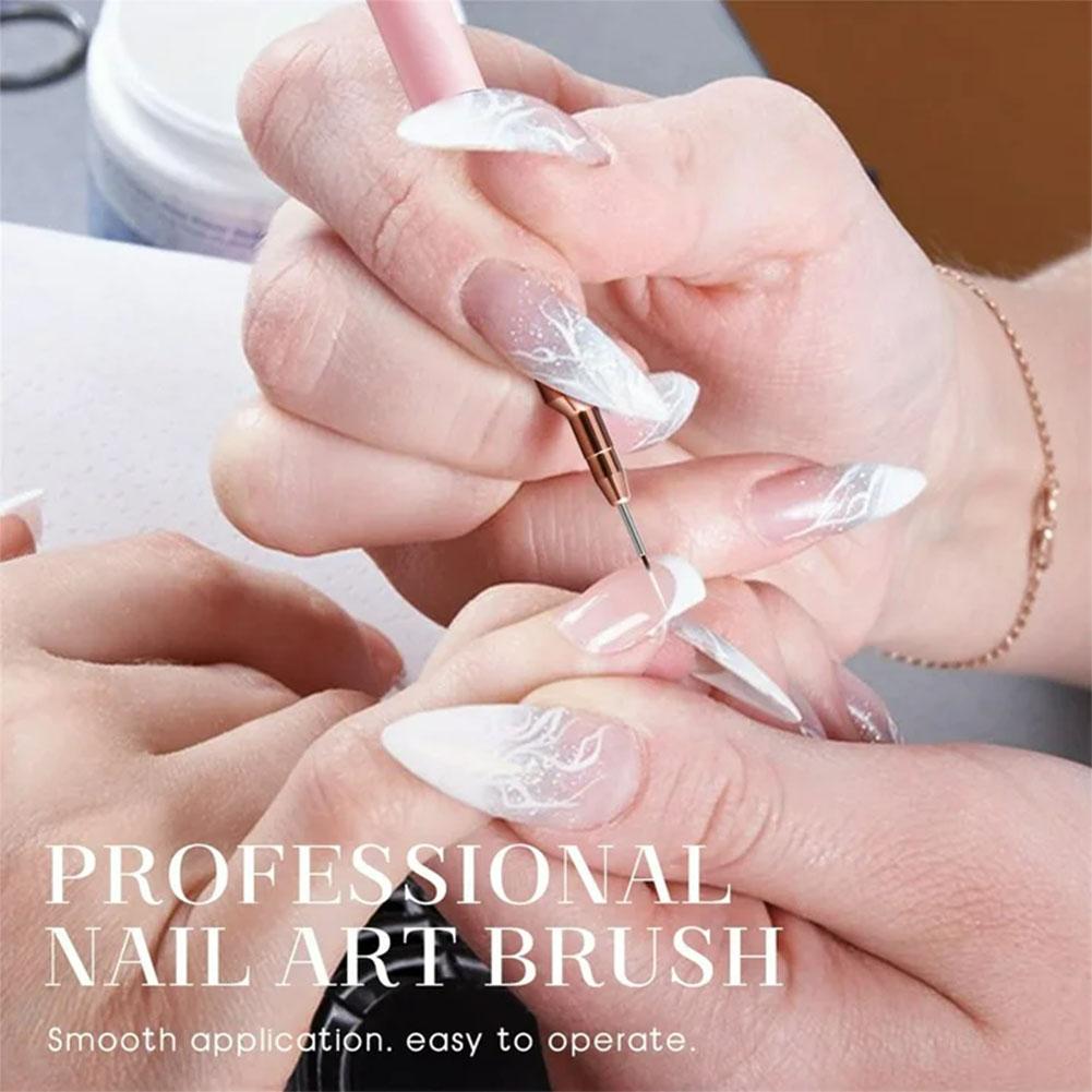 Juego de 5 pinceles para decor - Nail Art Brush Set reseña y precio