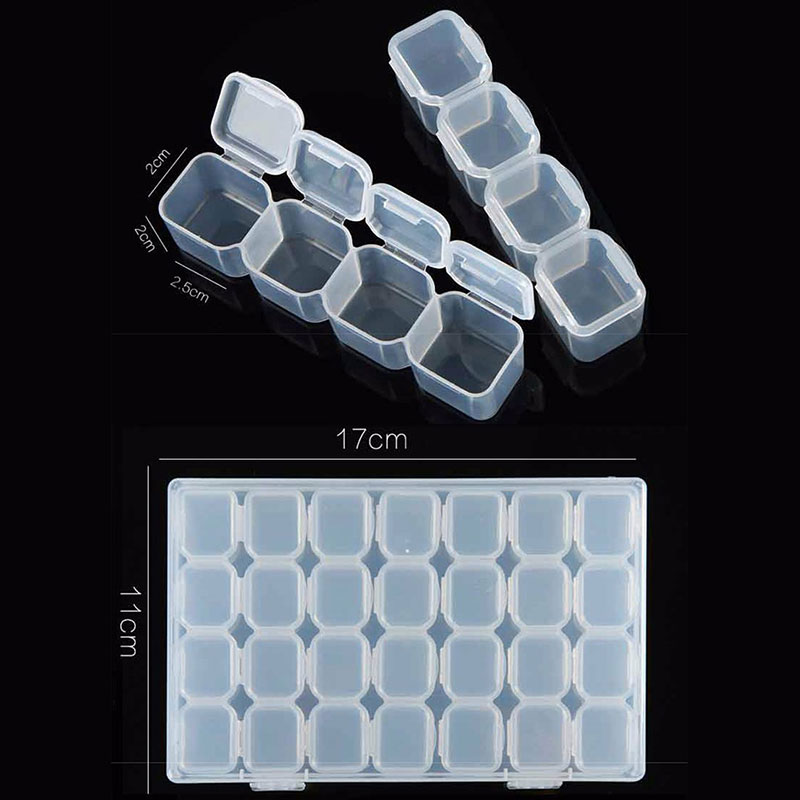Caja de almacenamiento organiz - Nail Art Quirky reseña y precio
