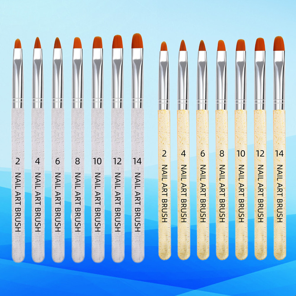 Juego de 14 Pinceles para Deco - Nail Art Brush Set reseña y precio