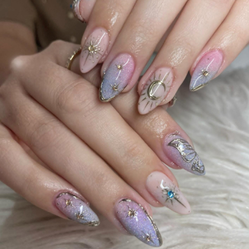 24 Uñas Postizas Adornadas con - Nail Art Quirky reseña y precio