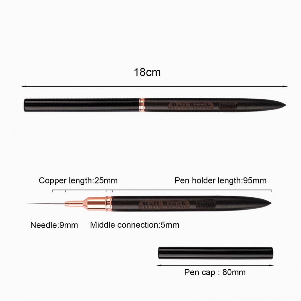 Pincel de precisión para uñas  - Nail Art Brush Set reseña y precio