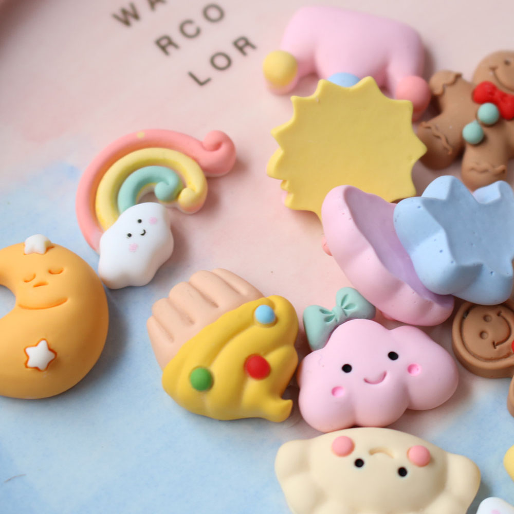 Dijes de resina Kawaii para de - Nail Art For Men reseña y precio