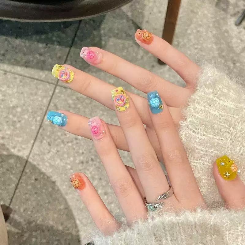 100 Mini Dijes de Resina de To - Nail Art Quirky reseña y precio