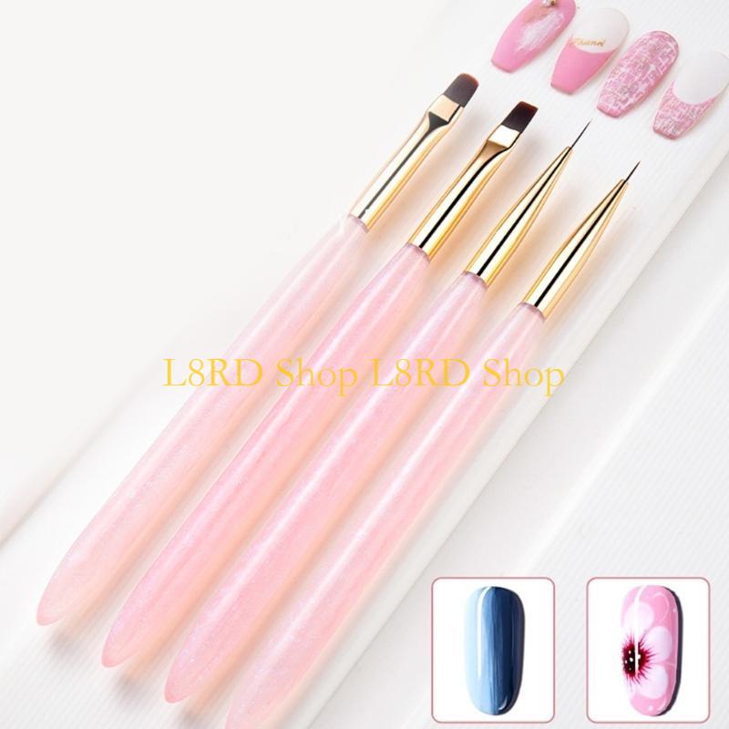 Juego pinceles para decoración - Nail Art Brush Set reseña y precio