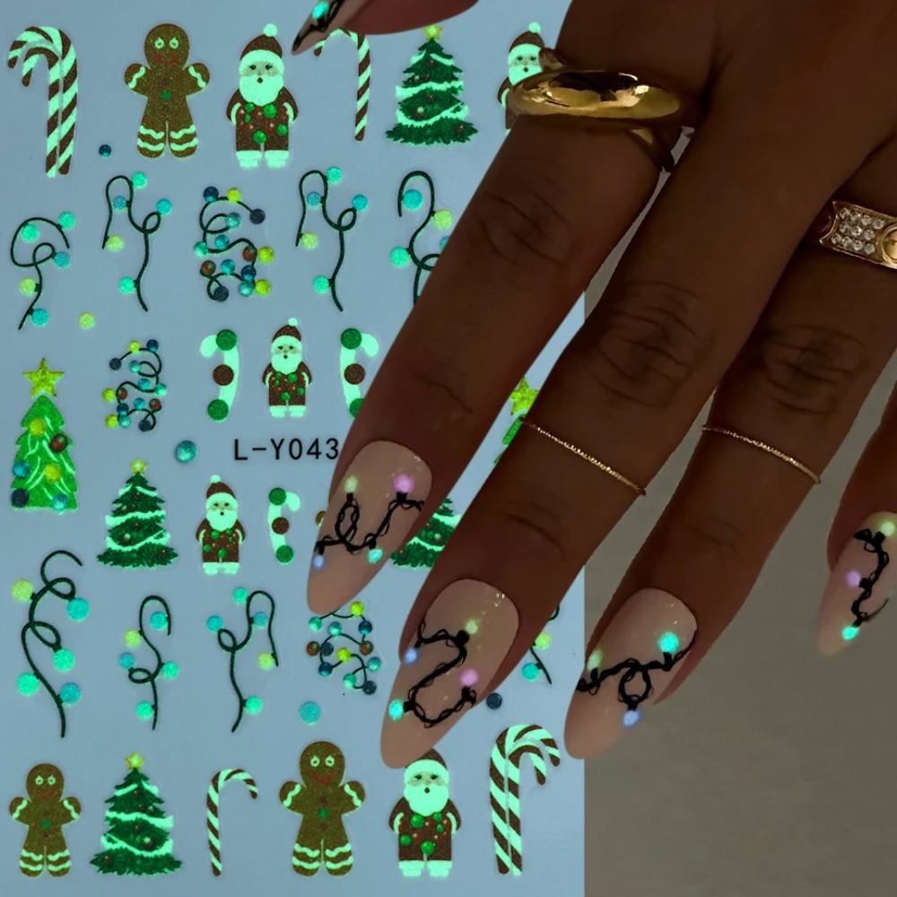 Linternas luminosas, pegatinas - Nail Art For Men reseña y precio