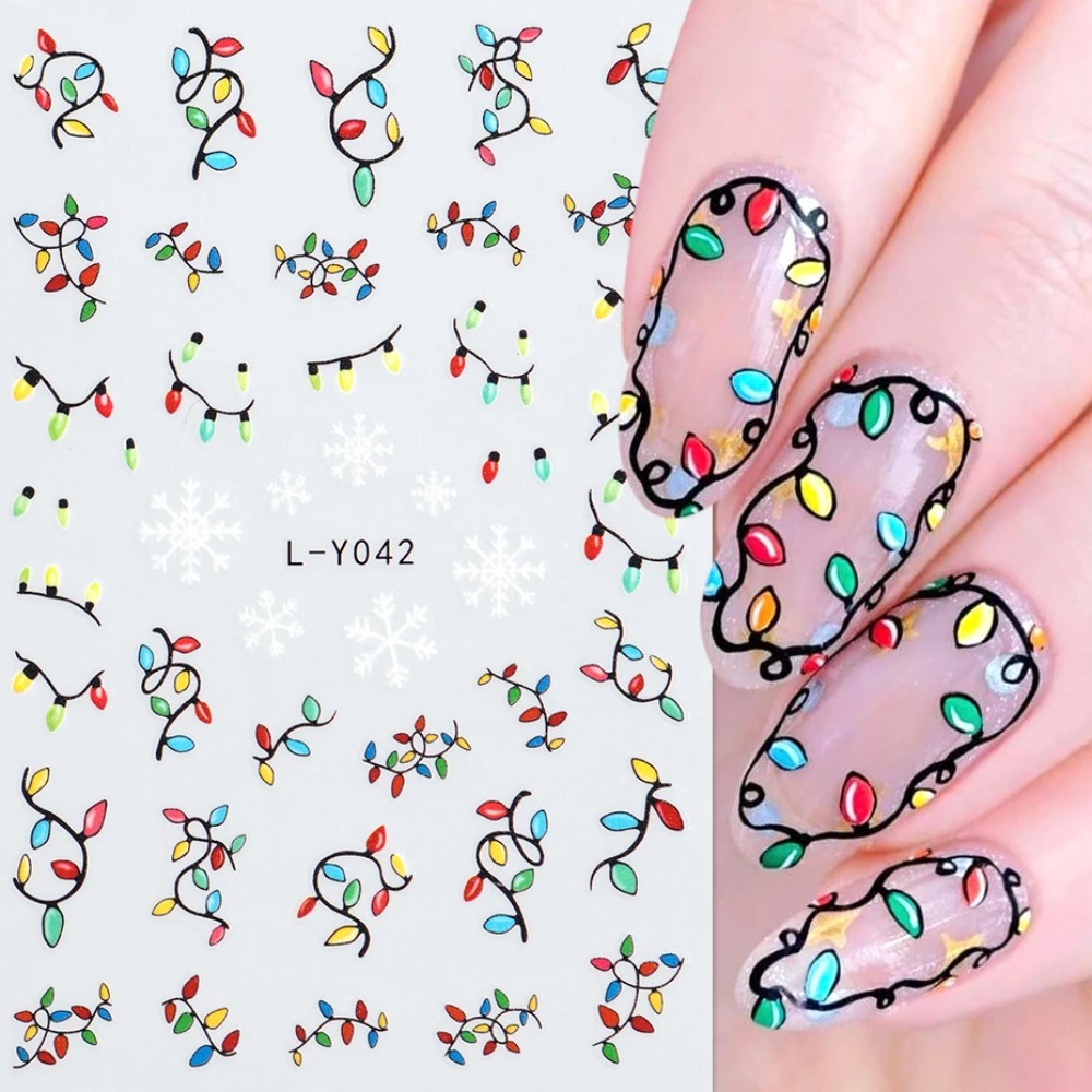 Linternas luminosas, pegatinas - Nail Art For Men reseña y precio