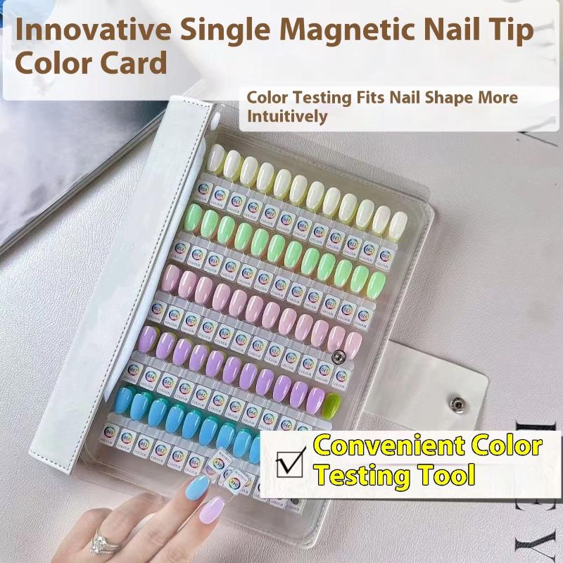 Libro de Muestras de Uñas Magn - Nail Art Kaki reseña y precio