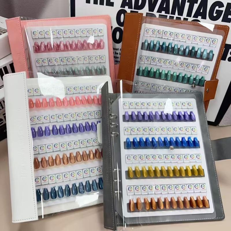 Libro de Muestras de Uñas Magn - Nail Art Kaki reseña y precio