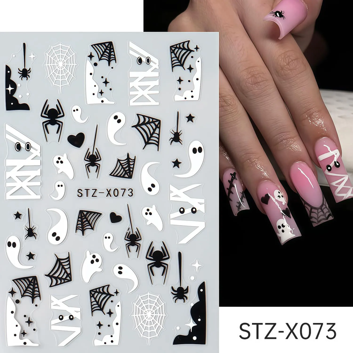 Pegatinas 3D autoadhesivas par - Nail Art For Men reseña y precio