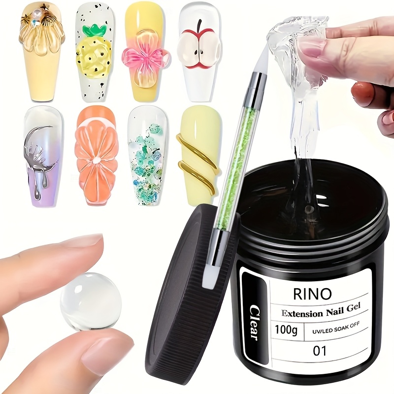 Gel de Uñas Transparente Antia - Nail Art Quirky reseña y precio