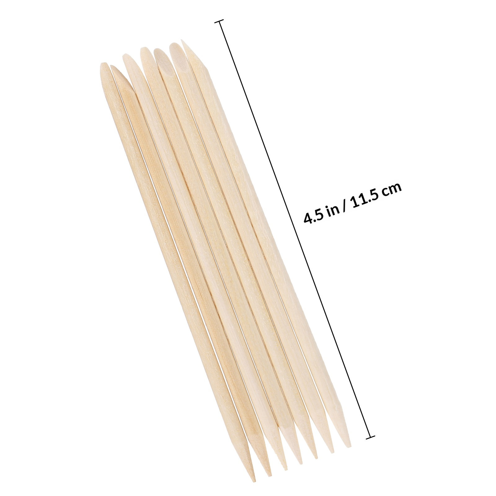 200 piezas de palitos de mader - Nail Art Remover reseña y precio