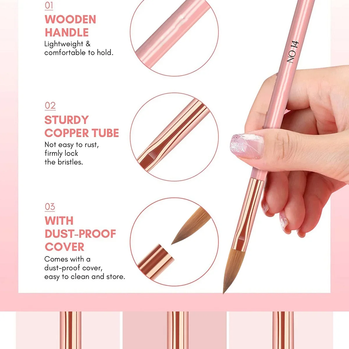 Bolígrafo para decoración de u - Nail Art Brush Set reseña y precio