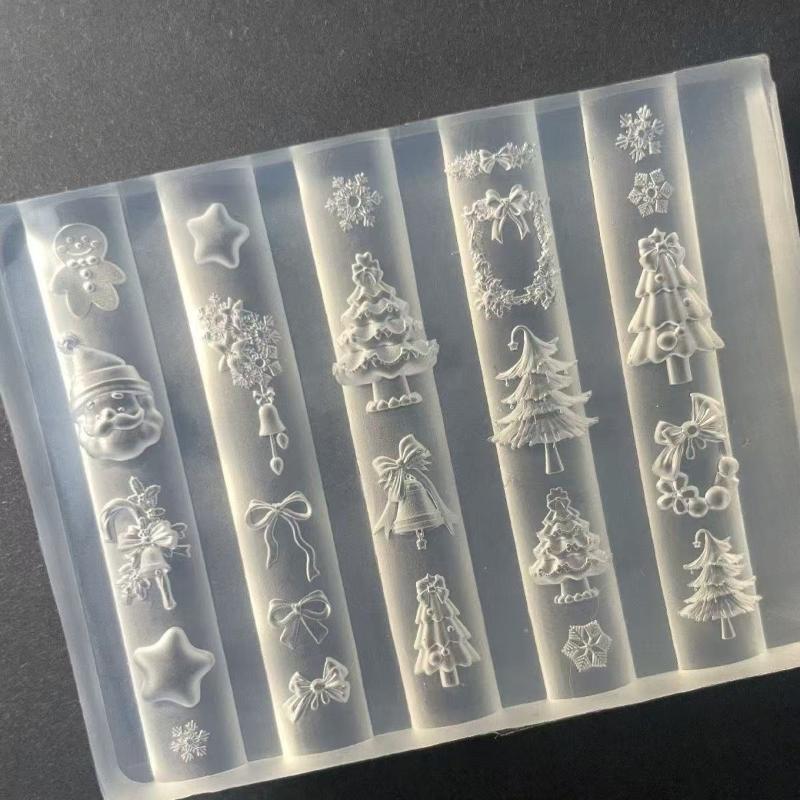 Molde de Silicona 3D para Uñas - Nail Art For Men reseña y precio