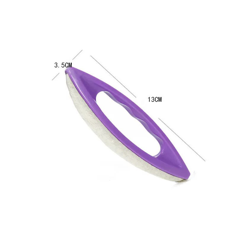 Cepillo de piel de oveja morad - Nail Art Brush Set reseña y precio