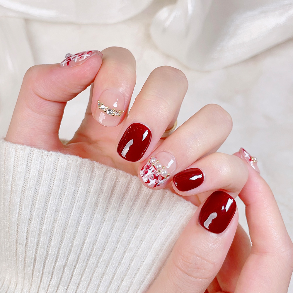 Kit de 10 Uñas Postizas Cortas - Nail Art Quirky reseña y precio