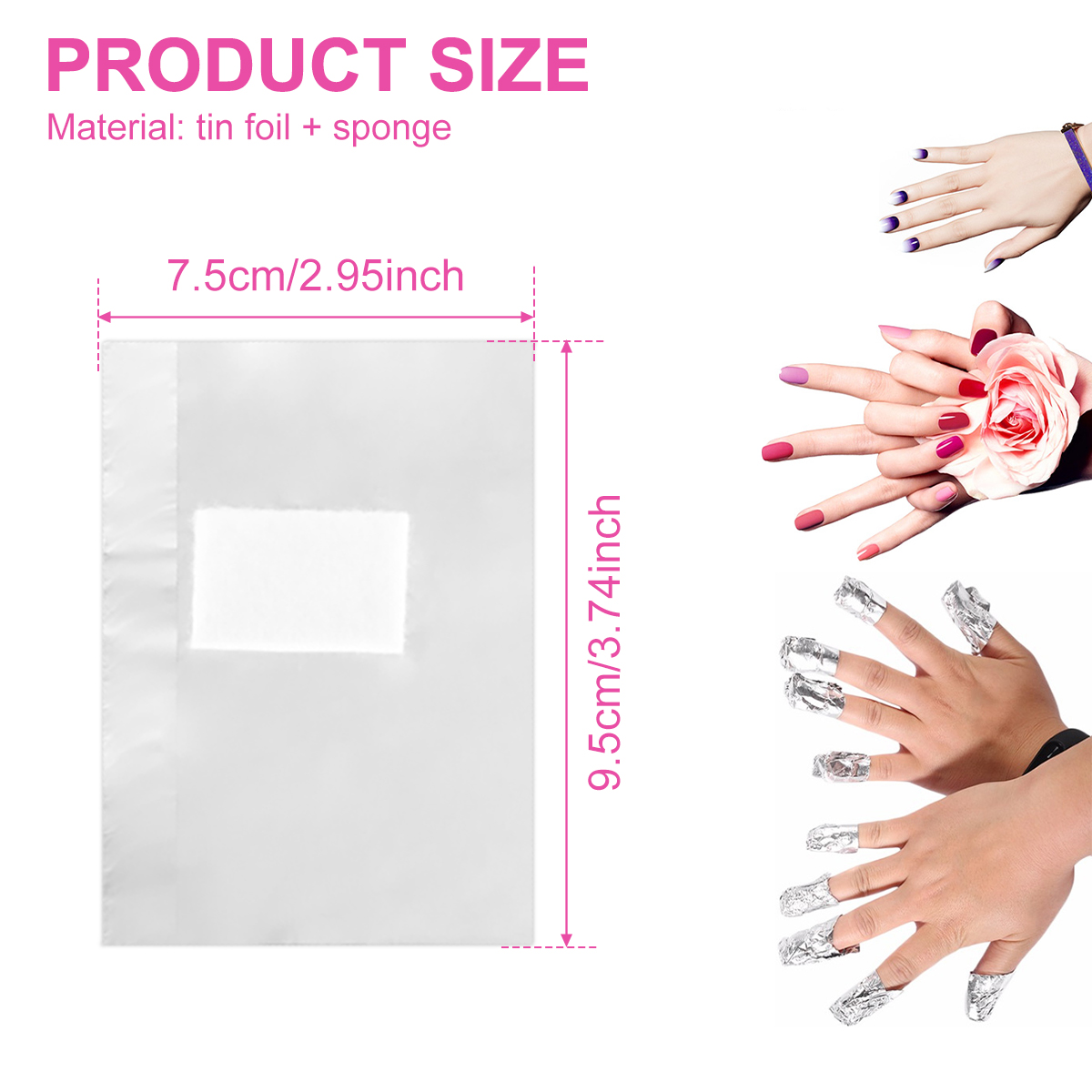 500/1000 Uds. Toallitas quitae - Nail Art Remover reseña y precio
